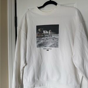 Kith Apollo White Graphic Crewneck Sweater